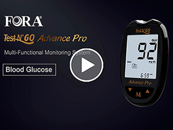 FORA Test N’GO Advance Pro How to Video - Blood Glucose Testing